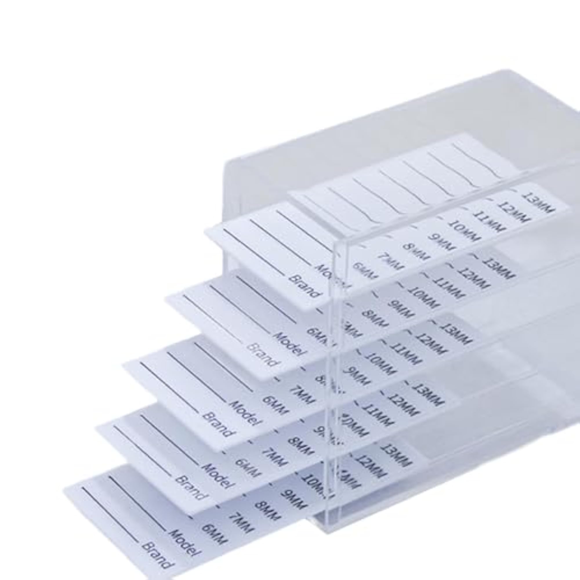 5 Layers Eyelash Storage Box Makeup Organizer